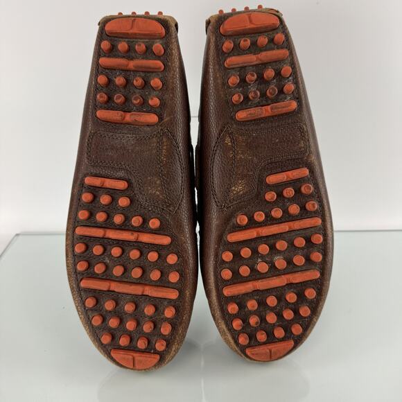 Cole Haan Air Grant Sherpa Lined Brown Leather Driving Mocs Slip On Men Sz 9.5 main image 8